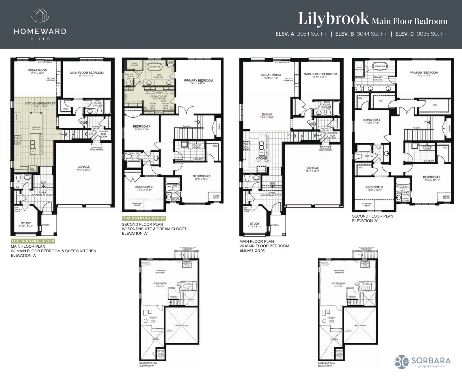 Homeward Hills - Double Car Garage Homes Floor Plan