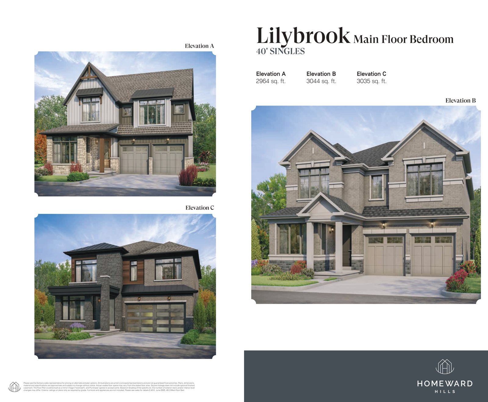 Homeward Hills - Double Car Garage Homes